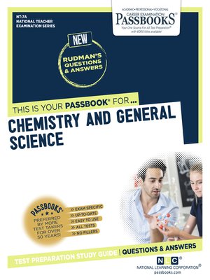 cover image of CHEMISTRY AND GENERAL SCIENCE